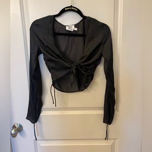 Princess Polly Black Top